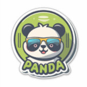 Expressions Panda dans chaque Sticker (Devant)