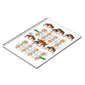 Expressions Visages Carnet (Côté gauche)