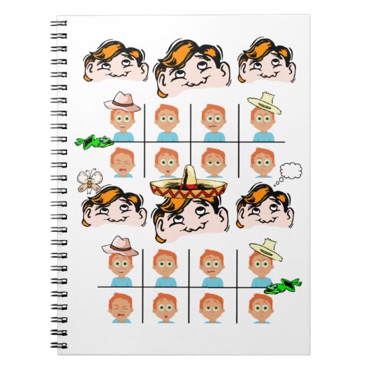 Expressions Visages Carnet (Devant)