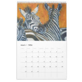Expressive Wildlife Calendar Kalender (Mar 2026)