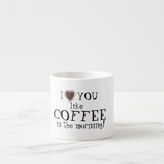 Expresso Amour de Saint-Valentin vous aimez la tasse de (Devant)