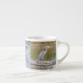 Expresso Bleu Héron tasse espresso (Droite)