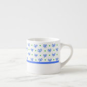 Expresso Bleu/vert/blanc cintre la tasse de café express de (Droite)