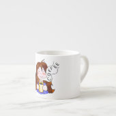 Expresso Bonjour lundi tasse de café "! " (Devant droit)