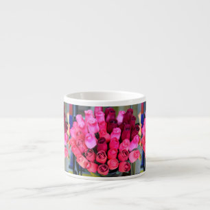 Expresso bouquet de tasse de café express de roses