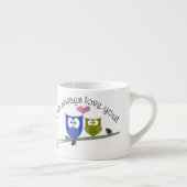 Expresso De hibou amour toujours vous, tasse mignonne de (Droite)