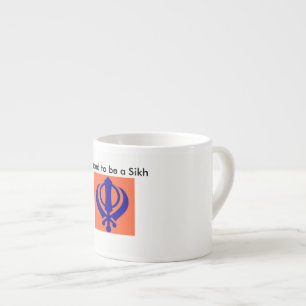 Expresso Fier d'être une tasse sikhe de café express