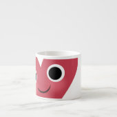 Expresso Grande tasse de café express de coeur (Devant)