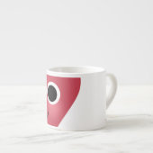 Expresso Grande tasse de café express de coeur (Devant droit)
