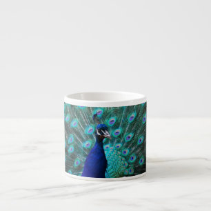 Expresso Jolie tasse de spécialité de paon