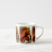 Expresso juments et tasse de café express de poneys (Droite)