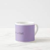 Expresso juste une tasse de fille (Devant droit)
