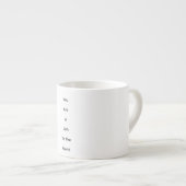 Expresso La tasse spécialité Espresso (Devant droit)