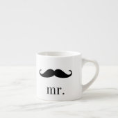 Expresso M. Mustache : Tasse de café express (Droite)