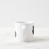 Expresso Modèle vert Une tasse d'Espresso (Dos)