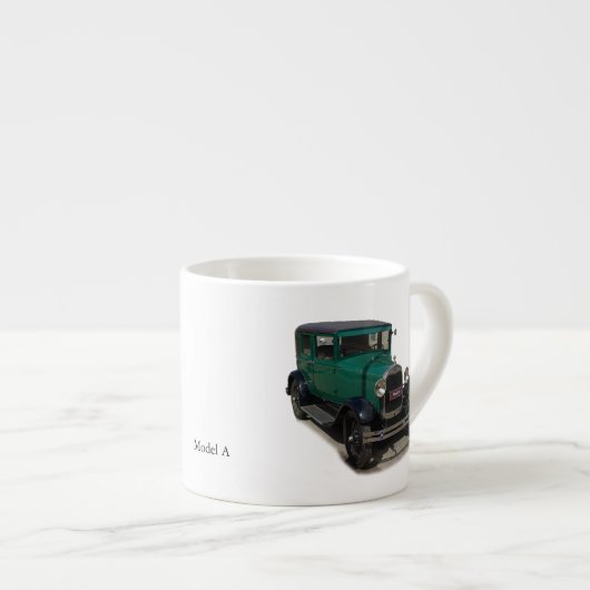 Expresso Modèle vert Une tasse d'Espresso (Devant droit)