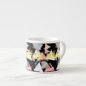 Expresso Pyramide de triangle d'art abstrait Ma tasse de ca (Devant droit)