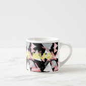 Expresso Pyramide de triangle d'art abstrait Ma tasse de ca (Droite)