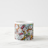 Expresso Sweet Snowmen tasse espresso (Devant)