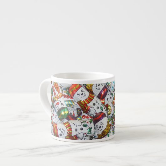 Expresso Sweet Snowmen tasse espresso (Devant gauche)