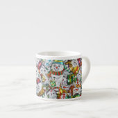 Expresso Sweet Snowmen tasse espresso (Devant droit)