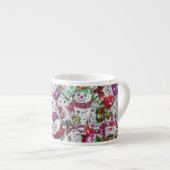 Expresso Sweet Snowmen Tasse espresso rose (Devant droit)