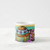 Expresso Tailles de la tasse 3 de spécialité, oeufs de (Devant)