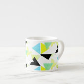 Expresso Tasse à café avec motif de pyramide triangulaire d (Devant droit)