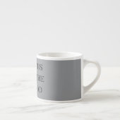 Expresso Tasse à café citation (Droite)