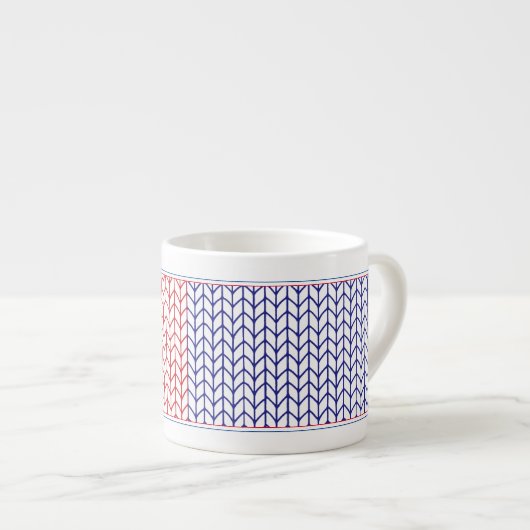 EXPRESSO TASSE À ESPRESSO AMERICAN KNIT (Devant droit)