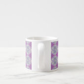 Expresso TASSE À ESPRESSO EN MAILLE ARGYLE LILAC + Initiale (Dos)