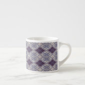 EXPRESSO TASSE À ESPRESSO EN MAILLE ARGYLE PLUM (Droite)