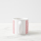 Expresso TASSE À ESPRESSO RED LINE KNIT + Initiale II (Dos)