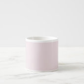 Expresso Tasse à espresso rose pâle uni (Devant)