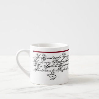 Expresso Tasse à espresso - Une citation de Dunbar