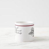 Expresso Tasse à espresso - Une citation de Kipling (Devant)