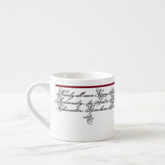 Expresso Tasse à espresso - Une citation de Lincoln