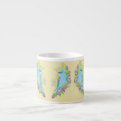 Expresso Tasse à expresso/Oiseaux bleus (Devant)