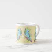 Expresso Tasse à expresso/Oiseaux bleus (Devant droit)