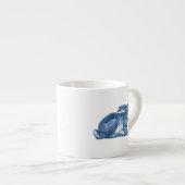 Expresso Tasse bébé lapin indigo (Devant droit)