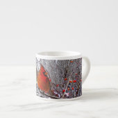 Expresso Tasse cardinale de café express de forêt (Devant droit)