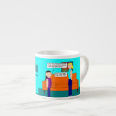 Expresso Tasse de bande dessinée 2 (Devant droit)
