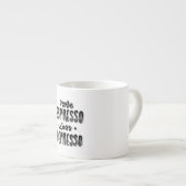 Expresso Tasse de café espresso drôle (Devant droit)