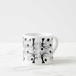 Expresso Tasse de café express avec de petits poissons