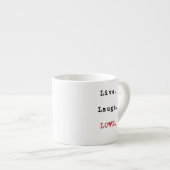 Expresso Tasse de café express de coeur (Devant droit)