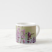 Expresso Tasse de café express de colibri et de fleur (Devant droit)
