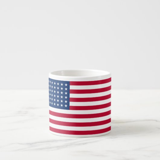 Expresso Tasse de café express de drapeau des Etats-Unis (Devant)