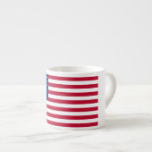 Expresso Tasse de café express de drapeau des Etats-Unis (Devant droit)