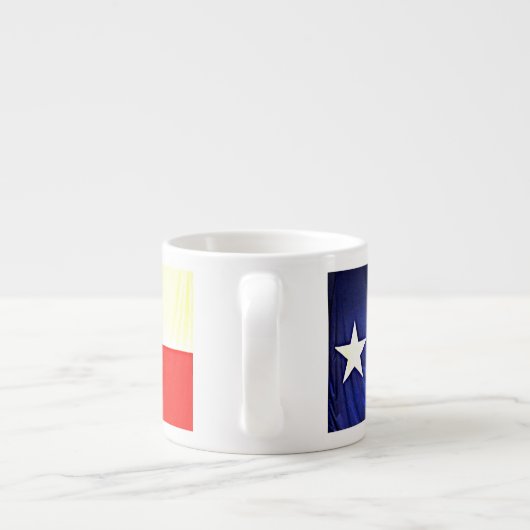Expresso Tasse de café express de drapeau du Texas (Dos)