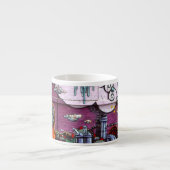 Expresso Tasse de café express de photo de graffiti de Mont (Devant)